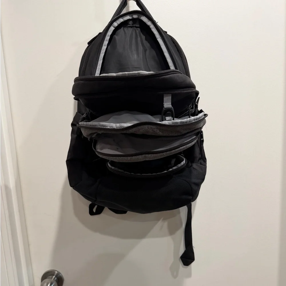 Under Armour Men's Black and Gray Backpack. Used.
